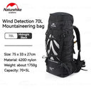 Naturehike 70+5L Backpack Camping Trekking Ultralight Nylon