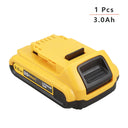 Probty 20V 3000mAh DCB200 Li-ion Battery for DEWALT Tools