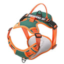 Adjustable Nylon Dog Harness with Reflective Vest: Comfortable & Secure Fit  ourlum.com   