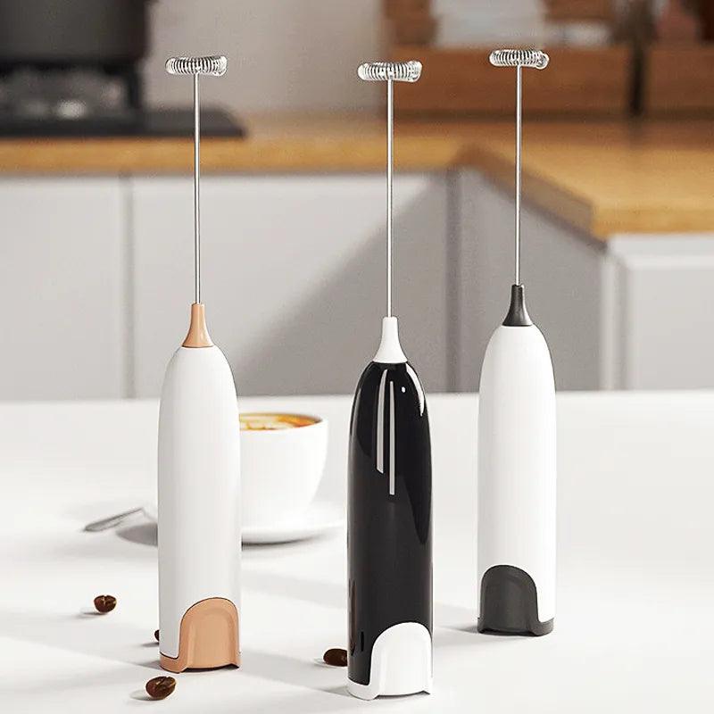 Mini Milk Frother: Effortless Foam Creation for Lattes & More  ourlum.com   