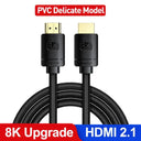 Baseus HDMI Cable: High Definition Performance & Dynamic HDR  ourlum.com PVC 8k HD Cable 1m Russian Federation