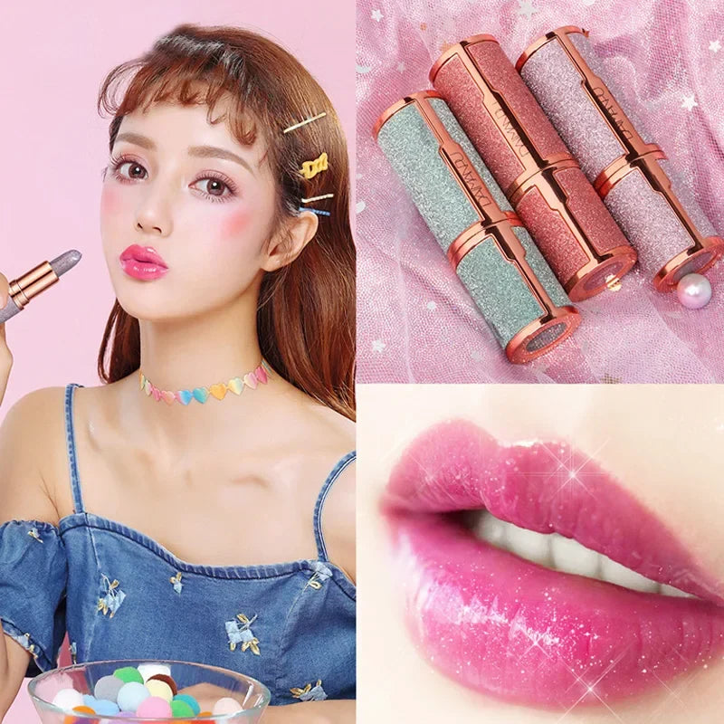 Starry Sky Magic Lipstick: Glitter Matte Temperature Change Formula  ourlum.com   