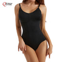 Qtree Plus Size Tummy Control Bodysuit - Slimming Shapewear for Women