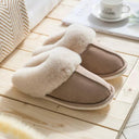 Luxury Winter Plush Fur Slippers Chic Indoor Comfort