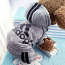 French Bulldog Chihuahua Pug Pet Jumpsuit: Stylish Puppy Outfit  ourlum.com gray XS 0.5-1.2KG 