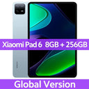 VAT Include Global Version Xiaomi Pad 6 Snapdragon® 870 Tablet 33W Fast Charging 13MP Camera 8840mAh 144Hz 11" Display  ourlum.com 8GB 256GB Blue Official Standard brazil