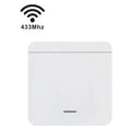 Wireless Smart Wall Panel with Remote Control and Mini Relay for Home LED Light Switch  ourlum.com 1Gang  