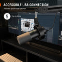 FIFINE K688 Dynamic USB/XLR Microphone for PC Recording