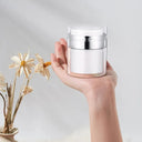 Acrylic Cream Vacuum Bottle: Portable Beauty Essential Companion