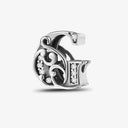 925 Sterling Silver Zircon Vine 26 Letters Pendants Bead