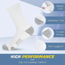 Premium Cotton Sports Socks - 5 Pairs of Stylish Comfort for Active Men