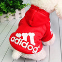 French Bulldog Puppy Costume: Stylish Pet Jumpsuit for Small Medium Dogs  ourlum.com Red XS 