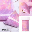 Trendy Marble Nail Foil Stickers Set for DIY Nail Art