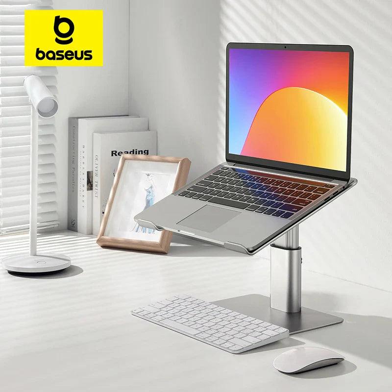 Baseus Macbook Stand: Ergonomic Aluminum Notebook Holder  ourlum.com   