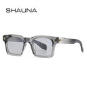 Trendy UV400 Square Rivet Gradient Sunglasses for Men Women