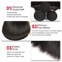 Brazilian Straight Remy Hair Extensions Premium Quality Wefts