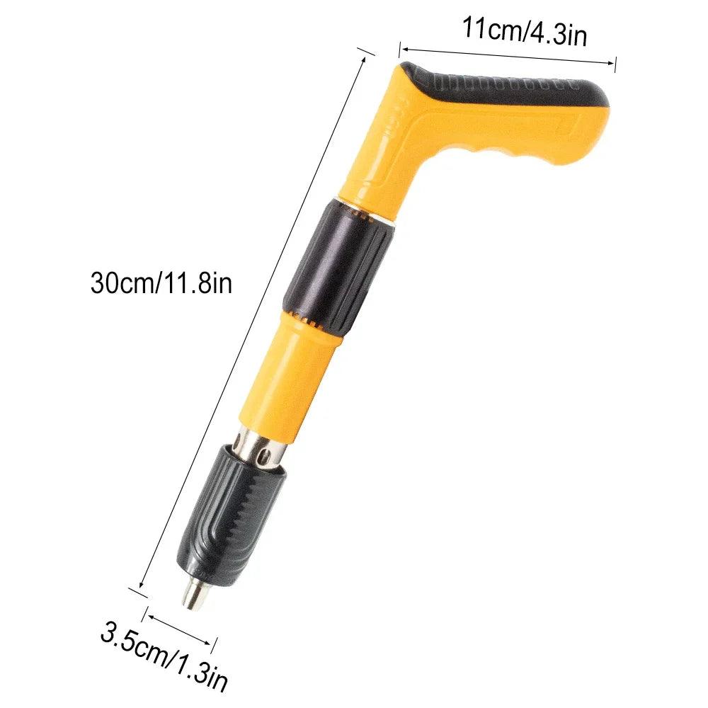 Versatile Manual Steel Nail Gun for Concrete Walls Ceiling Installation and Woodworking Fast Precise Riveting and Wall Fastening  ourlum.com   