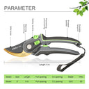 AIRAJ Plant Trim Garden Pruning Shears Set For Horticulture