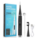 Sonic Dental Calculus Remover & Teeth Whitening Toothbrush Kit  ourlum.com black  