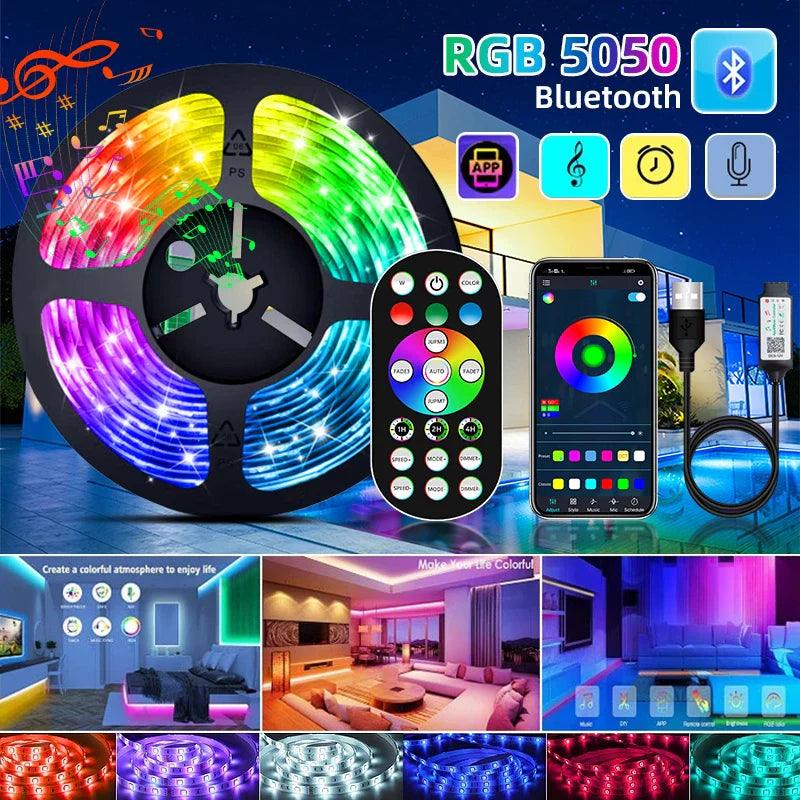 Transform Your Space with Smart RGB LED Strip Lights  ourlum.com   