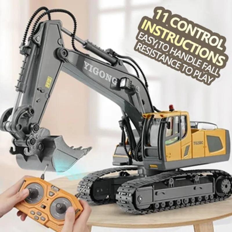 RC Excavator Dumper Car: Ultimate Remote Control Engineering Vehicle Toy  ourlum.com   