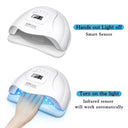 LED Motion-Sensing Nail Dryer Quick Cure Adjustable Power