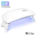 Portable UV Nail Dryer with LED Lights for Home Use