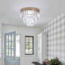 Crystal K9 Led Ceiling Lamp Modern Pendant Light Home Deco