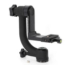 360 Degree Rotatable Panoramic Gimbal Tripod Head Ball Mount QR Plate for Telephoto Lens DSLR Camera