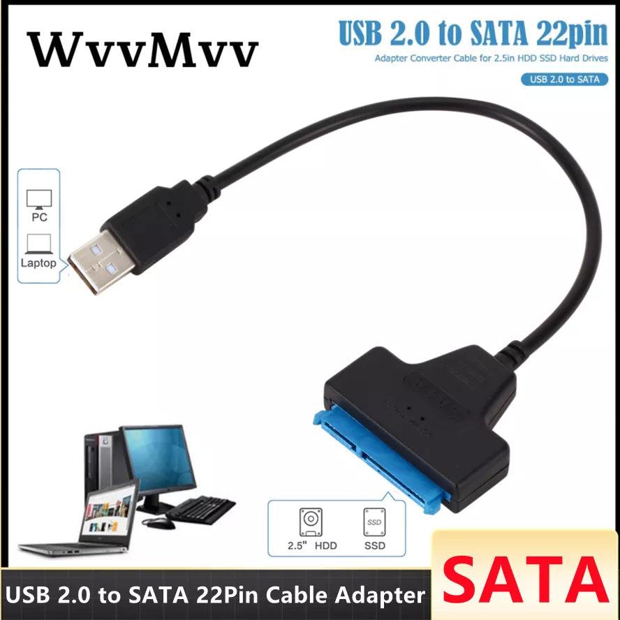 SATA to USB Cable Adapter: Fast Data Transfer & Wide Compatibility  ourlum.com   