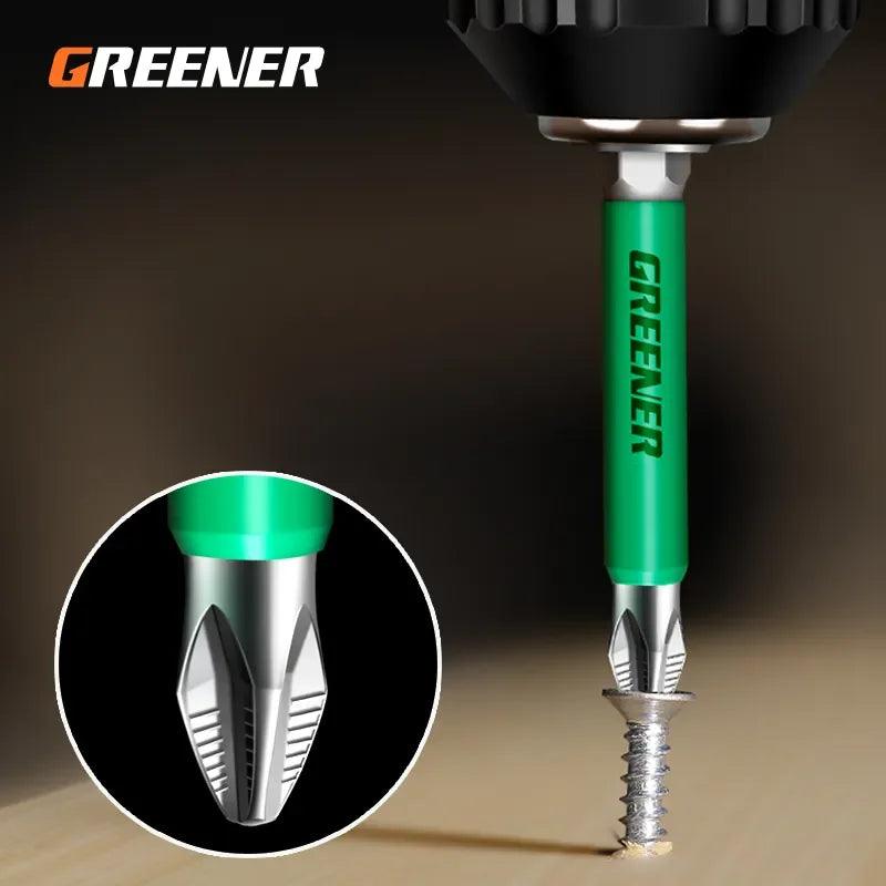 Greener Magnetic Batch Head Screwdriver Set: Precision and Efficiency  ourlum.com   