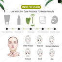 Jade Gemstone Roller + Gua Sha Facial Set