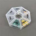 1Pcs Pill Case Plastic 7 Days Tablet Candy Box Portable Storage Tablet Holder Travel Organizer Pill Dispenser Container  ourlum.com   