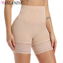 Lace High Waist Shapewear Boyshorts for Tummy Control