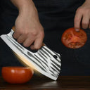 Multifunctional Stainless Steel Chef Knife for Kitchen Use