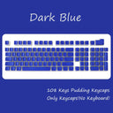 Enhanced Gaming Pudding Keycaps Dual-Color Backlit Set