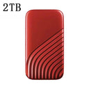  Portable SSD: Fast Storage & Enhanced Durability  ourlum.com Red 2TB  