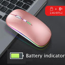 Bluetooth Wireless RGB Gaming Mouse for Laptop PC Mac