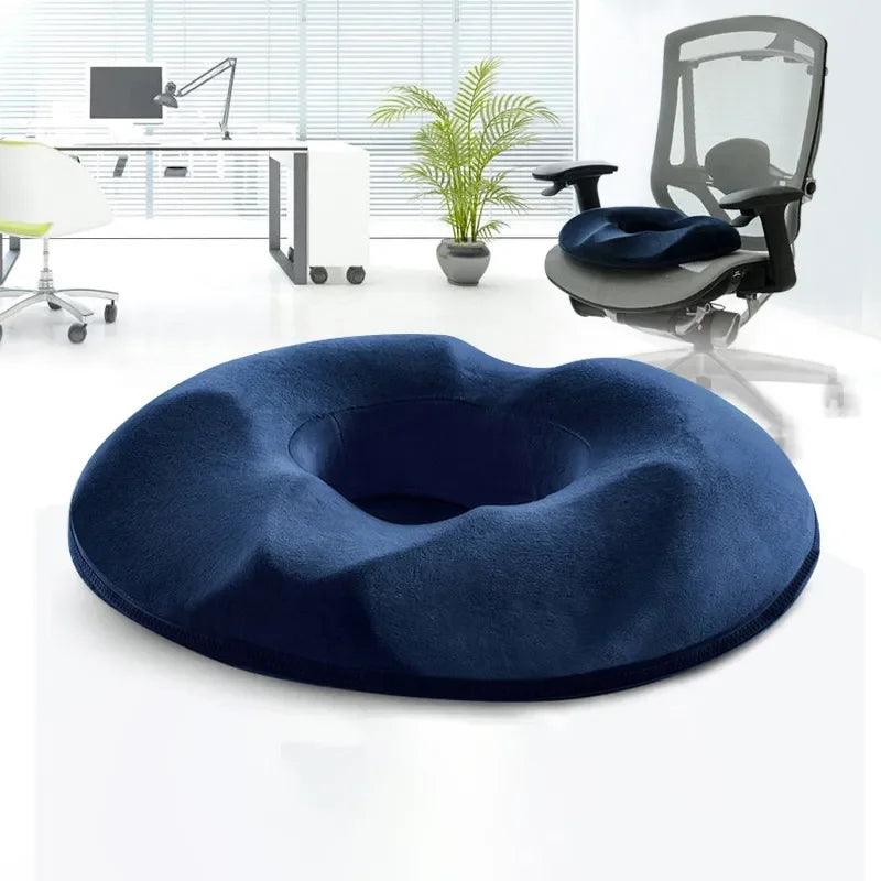 Orthopedic Donut Seat Cushion: Coccyx Relief Support with Breathable Design  ourlum.com   