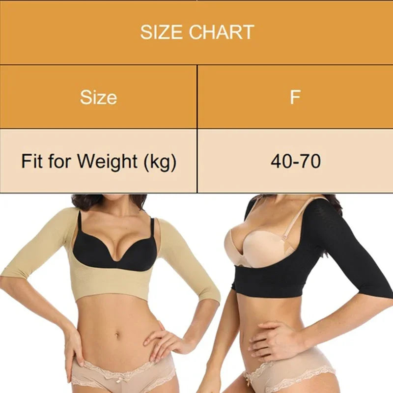 Women's Slimming Arm Shaper & Posture Corrector for Comfortable Support