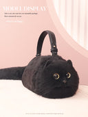 Design Niche Style Summer Cute Handmade Cat Shoulder Bag