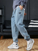 Big Size Men's Jogger Jeans 6XL 7XL 8XL Casual Denim Pants