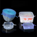 Universal Silicone Stretch Lids Set 12 Pcs Food Covers