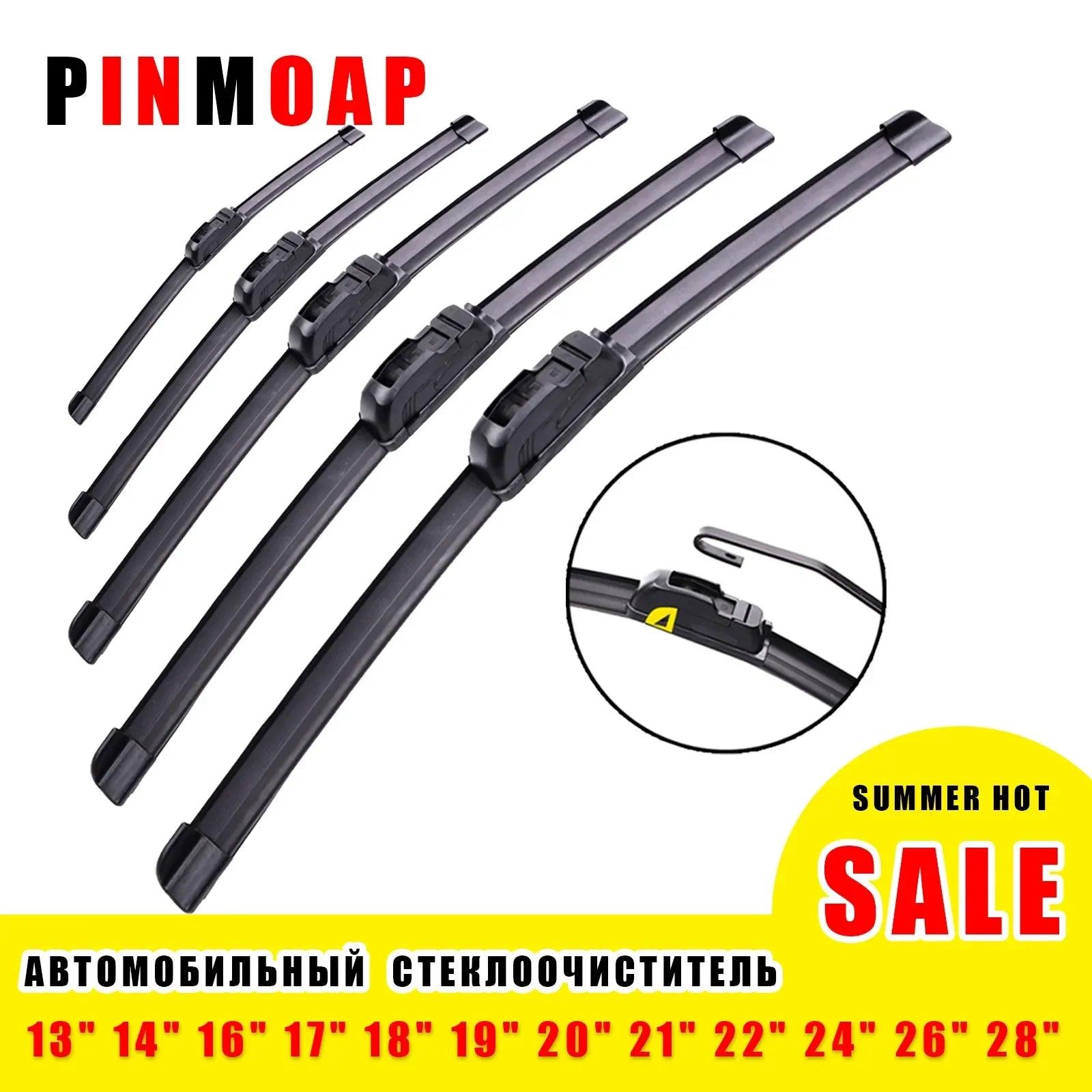 Universal Soft Rubber Frameless Car Wiper Blades: All-Weather Performance & Easy Installation  ourlum.com 13 inch (325mm)  