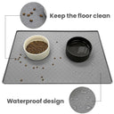 Pet Placemat Dog Food Bowl Mat Cat Feed Mat Silicone