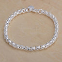 Sterling Silver Chain Bracelet Elegant Party Wedding Gift