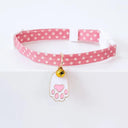 Adjustable Cute Kitten Collar with Bell - Safe & Stylish Cat Accessories  ourlum.com 1 S(17-32cm) CN