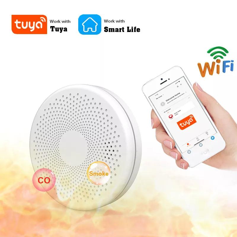 Smart Carbon Monoxide Alarm: Enhanced Safety Detection & Notifications  ourlum.com   