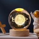 Galaxy Crystal Ball Lamp, 3D Planet Moon Lamp,  Valentine's Day Gift Crystal Ball  Astronomy  Planets  ourlum.com   