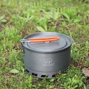 Ultralight 2L Aluminum Camping Pot for Hiking and Picnics